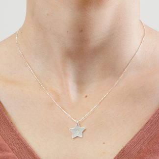 Collar Estrella personalizada con inicial