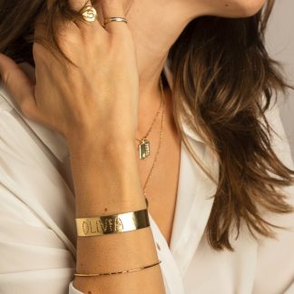 Dotted Name bracelet