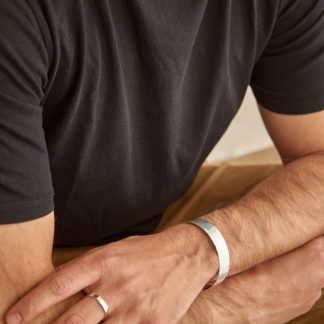 Brazalete Martelé Maxi para hombre