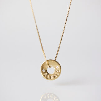 Collar personalizado Aro con nombre