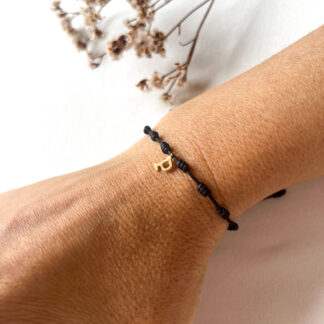 Pulsera inicial oro 18kt
