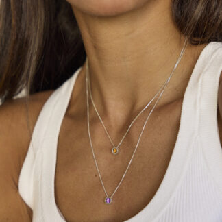 Collar con Piedra de Nacimiento